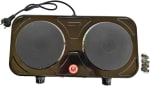 Electric Double Decanter Warmer - 160W Burnomatic Hot Plate with Dual Heating Zones — view 5