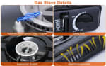 Portable Gas Stove Dual Function with Carry Case - Works in Can & Tank Cylinders — view 5