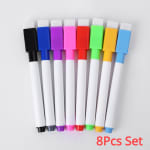 Marker with Eraser & Duster for Mini White Board - 8pc/set — view 4