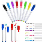Marker with Eraser & Duster for Mini White Board - 8pc/set — view 6