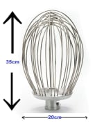 Spares for Planetary Mixer 30L - Balloon Whisk — view 2