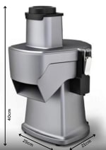 Premium Electric Multifunctional All-in-One Commercial Vegetable Cutter — view 2