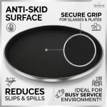 Anti Skid Tray with SS Border - Heavy| Round | 14" — view 3