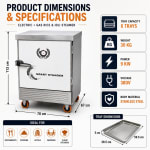 Electric + Gas Rice Steamer — view 3