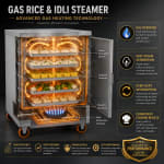 Gas Rice Steamer — view 3