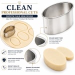 SS Heavy Cookie Cutter Oval without Teeth 8pp — view 5