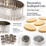 SS Heavy Cookie Cutter Oval with Teeth 8pp — view 5