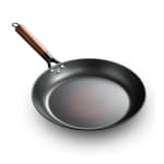 Wooden Handle Iron Pan — view 1