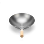 Wooden Handle MS Wok — view 4
