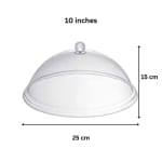 PC Transparent Round Dome Food Cover — view 2
