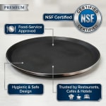 Anti Skid Tray with SS Border - Heavy | Round | 16" — view 5