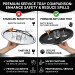 Anti Skid Tray with SS Border - Heavy | Round | 16" — view 6