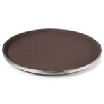 Anti Skid Tray with SS Border - Heavy| Round | 18" — view 1