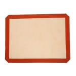 Silicon Baking Mat Red Border — view 1