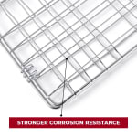 Wooden Handle MS BBQ Grill Net - Rectangle — view 7