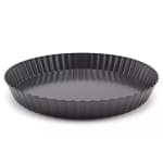 Teflon Pizza Pan Plate with Curvy Edges and Removable Bottom — view 8