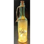 VAMA Premium Devorative Glass Bottel with Glow Lights — view 7