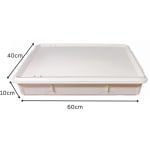 Plastic Dough Box with Lid — view 2