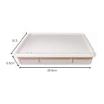 Plastic Dough Box with Lid — view 2