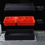 ABS Food Grade Bento/Thali/Meal Box 6 Compartments — view 7
