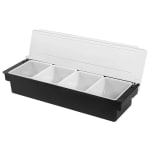 Plastic Condiment/Spice/Masala Box with PC Lid — view 1