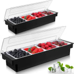 Plastic Condiment/Spice/Masala Box with PC Lid — view 3