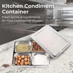 SS Condiment/Spice/Masala Box with Lid — view 3
