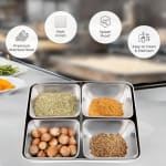 SS Condiment/Spice/Masala Box with Lid — view 7