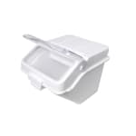 Plastic Ingredient Bin with PC Grain Scoop — view 4