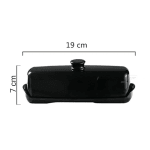 PC Butter Holder Tray with Lid & SS Butter Slicer Knife — view 2