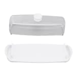 PC Butter Holder Tray with Lid & SS Butter Slicer Knife — view 8