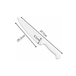 Plastic White Handle SS Chef Knife — view 2