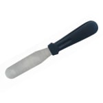 Plastic Black Handle Straight Palette Knife — view 1