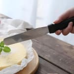 Plastic Black Handle Straight Palette Knife — view 3