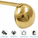 SS Soup Laddle with Mirror Finish - 120ml — view 4