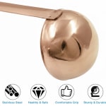 SS Soup Laddle with Mirror Finish - 120ml — view 4
