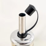 VAMA 2 in 1 Glass Oil & Vinegar Dispenser - 500ml | White + Black — view 5