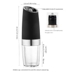 VAMA Electric Automatic LED Salt/Pepper Grinder — view 2