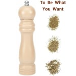 Wooden Pepper Mill - Cream — view 4