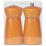 Wooden Salt & Pepper Set - Walnut Brown — view 8