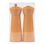 Wooden Salt & Pepper Set - Walnut Brown — view 8