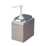 SS Tank Plastic Head Sauce Dispenser — view 1