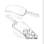 PC Grain/Ice Scoop with Flat Bottom — view 1
