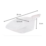 PC Grain/Ice Scoop with Flat Bottom — view 2
