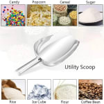 SS Heavy Grain/Ice Scoop — view 3
