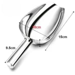 SS Heavy Grain/Ice Scoop — view 2