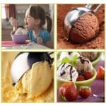 SS Ice Cream Scoop with Gear + Spring — view 3