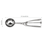 SS Ice Cream Scoop with Spring — view 2