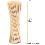 Wooden Potato Sticks | Thickness: 0.5cm | Quantity ~ 50pp — view 2