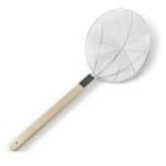 Wooden Flat Handle Heavy SS Noodle Strainer — view 1